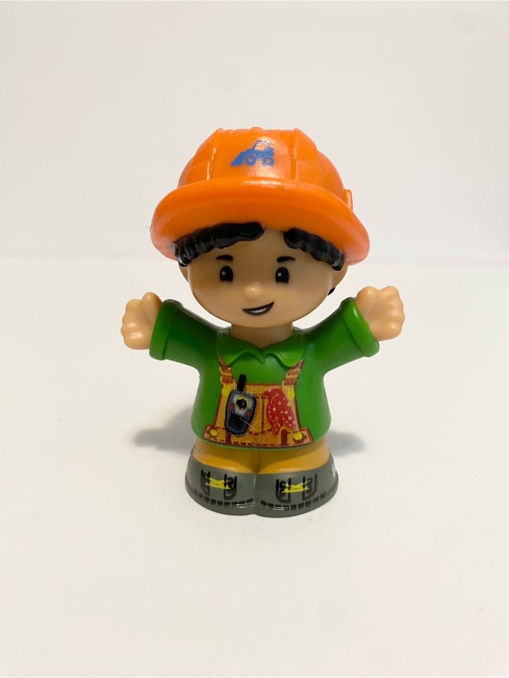 Little People Construction City Worker Man Dollhouse Figure Fisher Price 4/$20 🛑